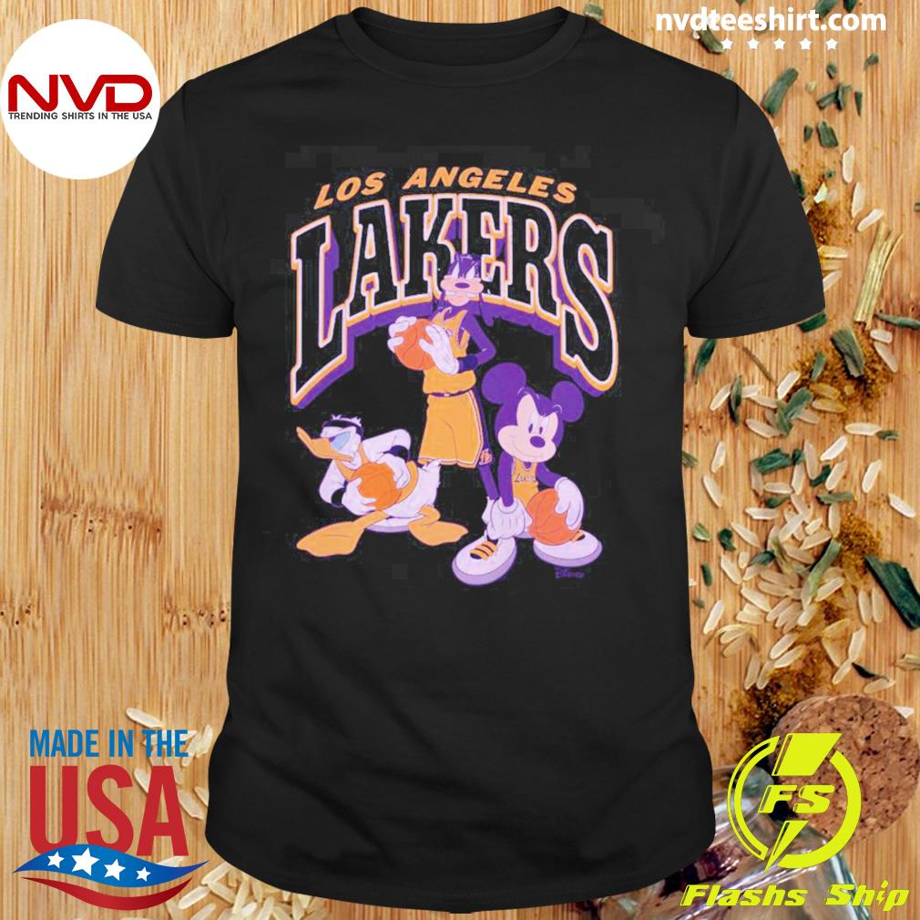 Disney Mickey Squad Los Angeles Lakers Shirt