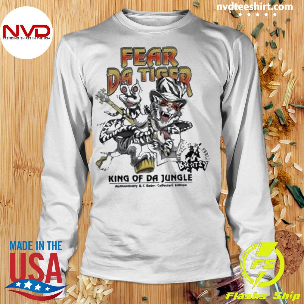 Fear Da Tiger King of Da Jungle 2022 T-Shirt - Cincinnati Bengals