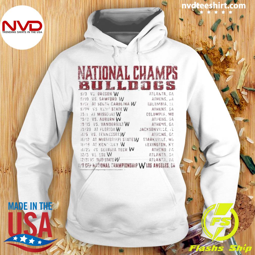 Georgia Bulldogs National Champs Bulldogs 2023 Shirt Hoodie
