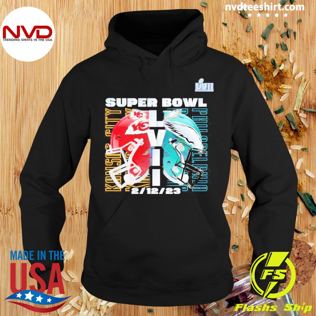 Kansas City Chiefs vs. Philadelphia Eagles Super Bowl LVII 21 February 2023  shirt - Peanutstee