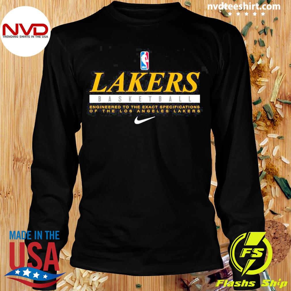 Lakers basketball engineered to the exact specifications of the Los Angeles Lakers  shirt, hoodie, sweater, longsleeve and V-neck T-shirt