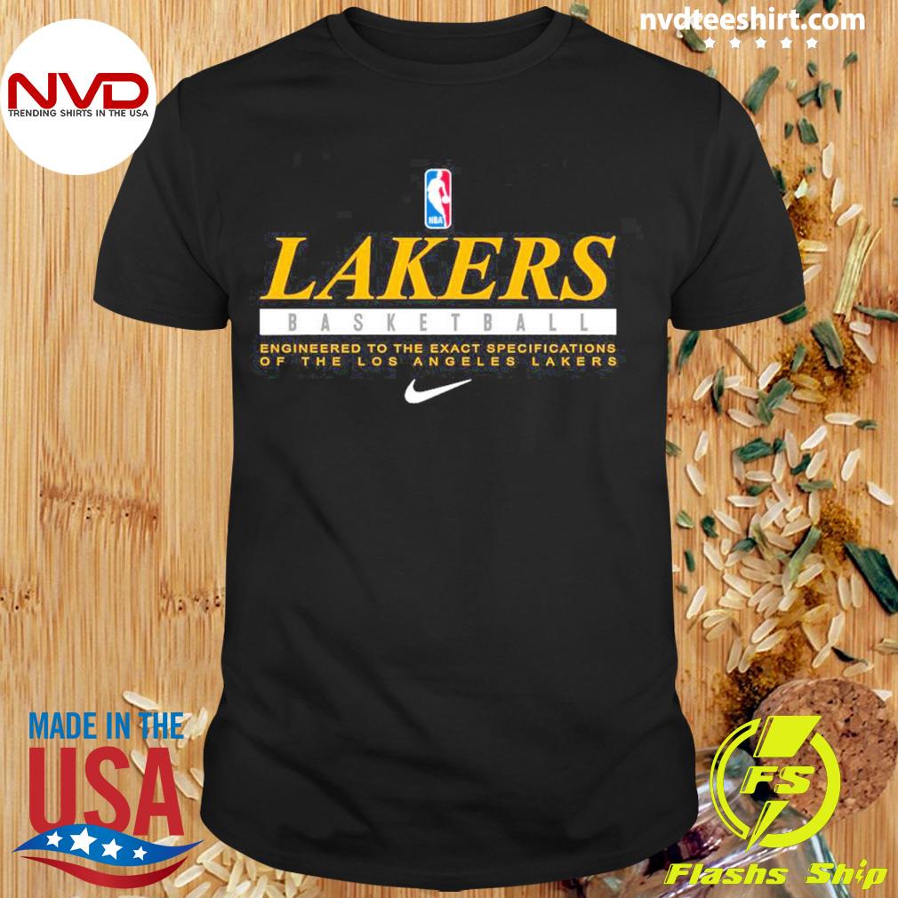 Lakers Basketball Engineered To The Exact Specifications Of The Los Angeles Lakers Shirt