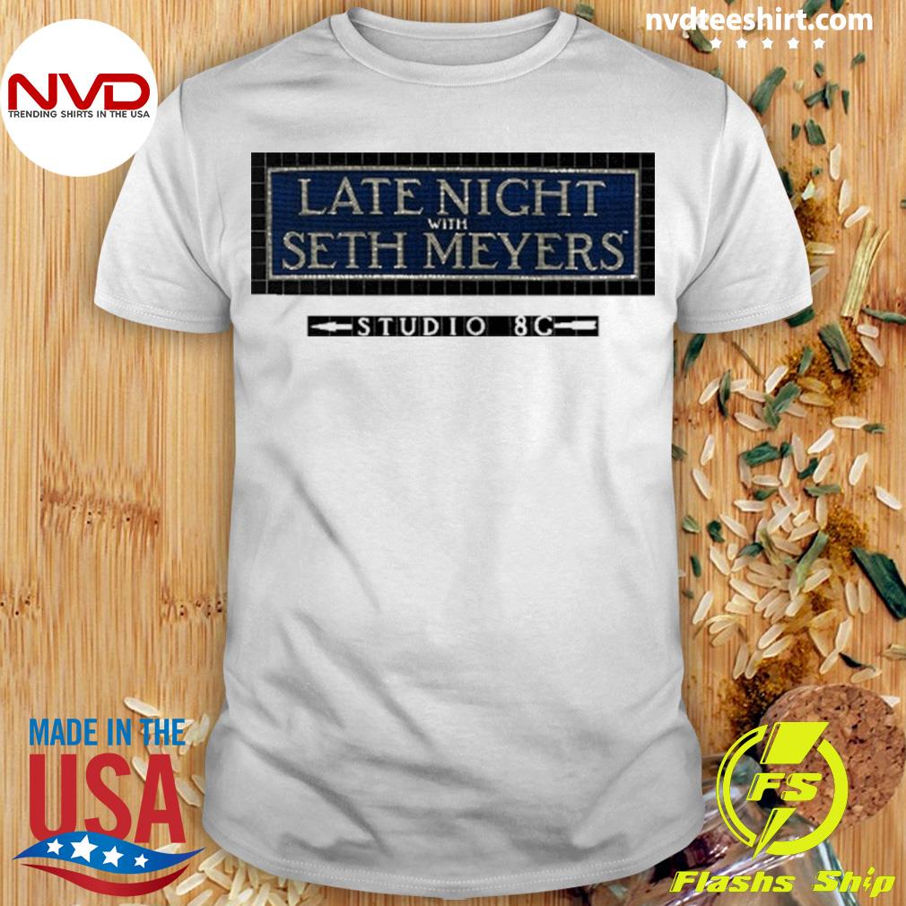 Late Night With Seth Meyers Studio 8G Tee Shirt