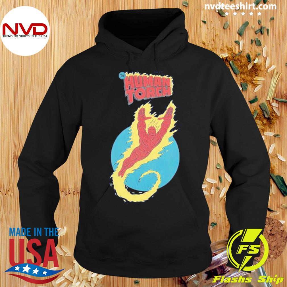 Marvel Character The Human Torch Shirt Hoodie
