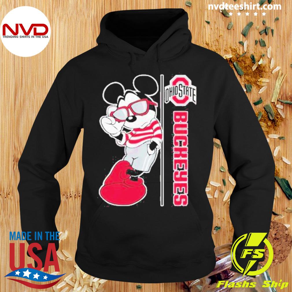 Ohio State Buckeyes Men's Mickey Mouse T-Shirt - Everything Buckeyes