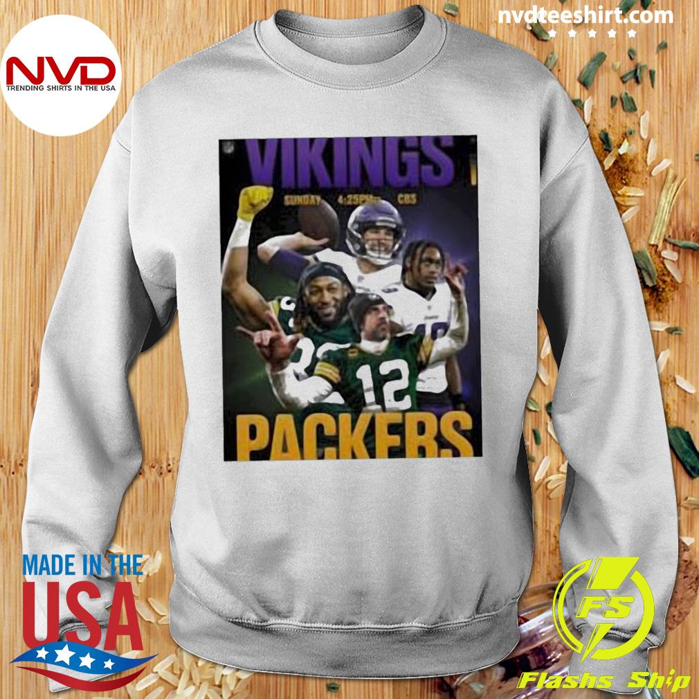 Happy New Years Packers Vs. Vikings Jan. 1 2023 Lambeau Field Gameday Shirt  - NVDTeeshirt