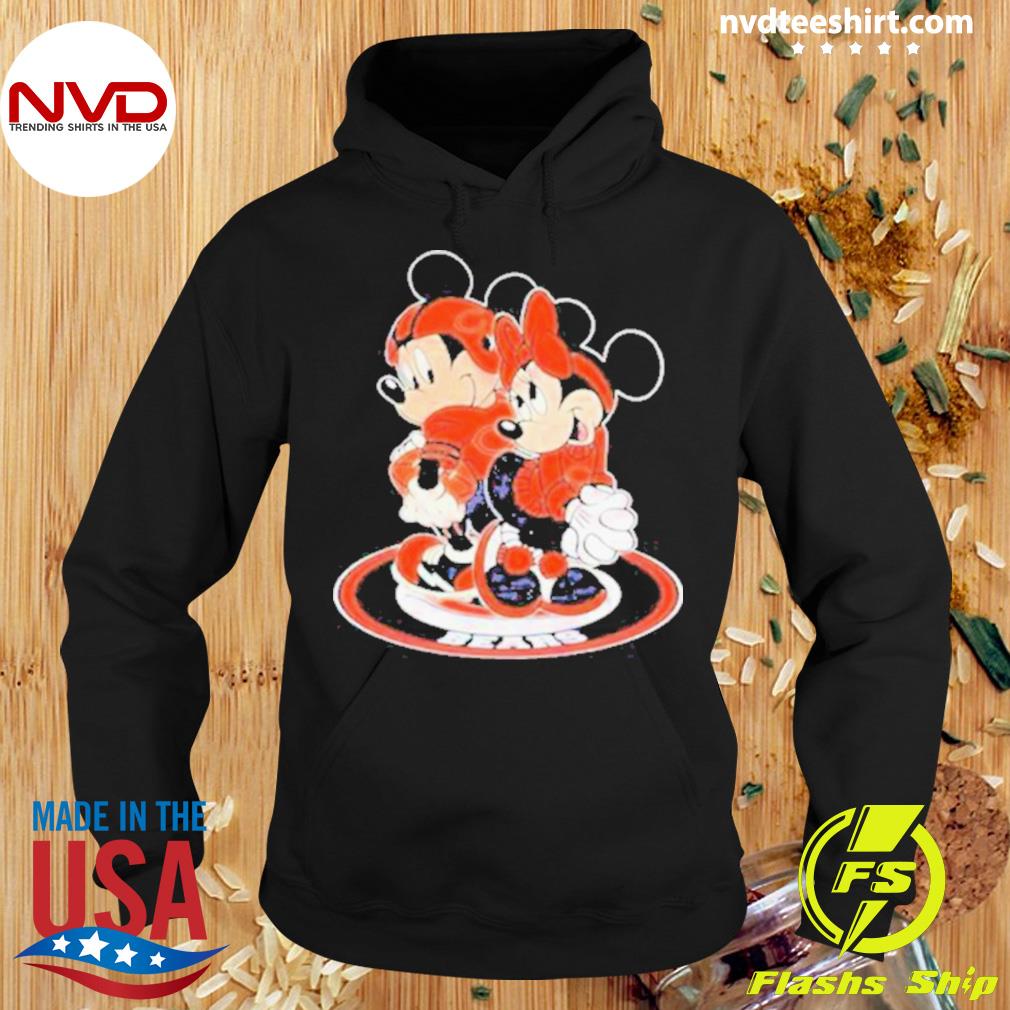 NFL Chicago Bears Mickey Mouse And Minnie Mouse Shirt