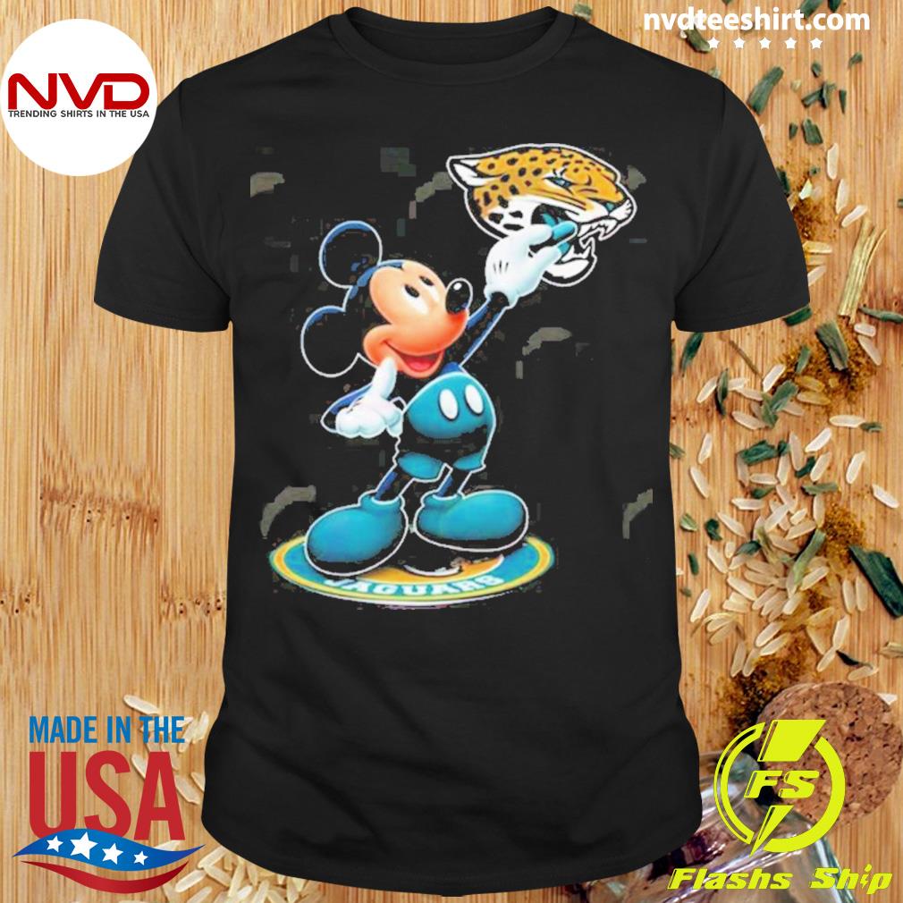 deinash0p Jaguars Kids Newest Jaguars Fan Mickey Shirt Personalized Jersey Funny Infant Kid Jaguars Fan Jacksonville Shirt Mickey Customized Jaguars