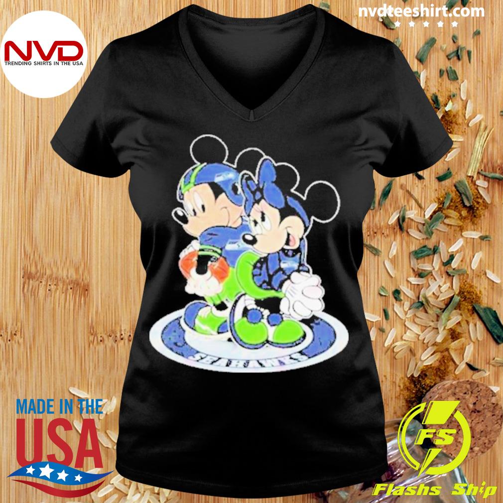 Official 2023 NFL Seattle Seahawks Mickey Mouse And Minnie Mouse Shirt,  hoodie, sweater, long sleeve and tank top