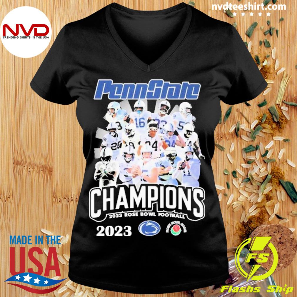 Cheap Penn State Rose Bowl Champions 2023 T Shirt - Wiseabe Apparels