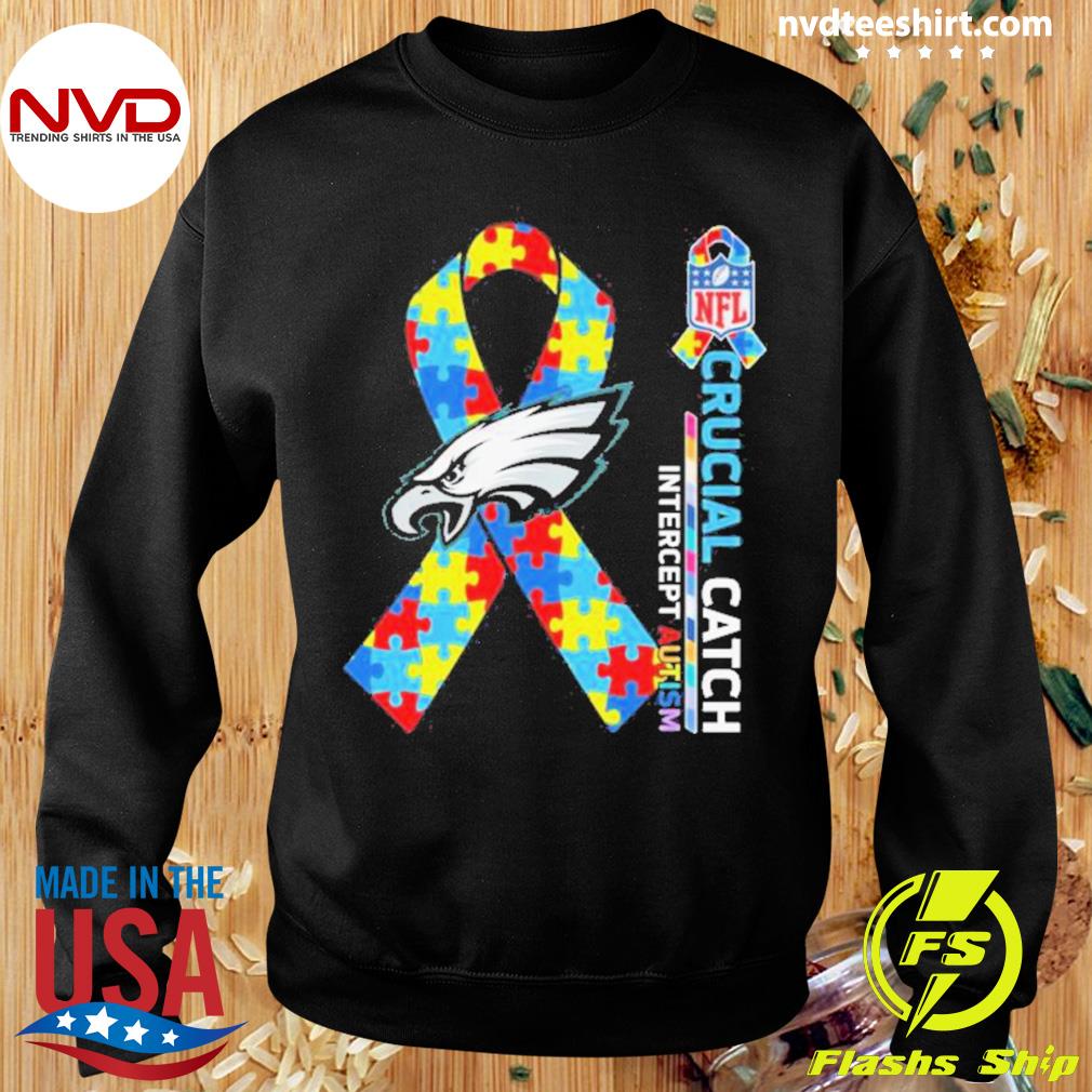 Washington Commanders Crucial Catch Intercept Autism T-shirt - REVER LAVIE