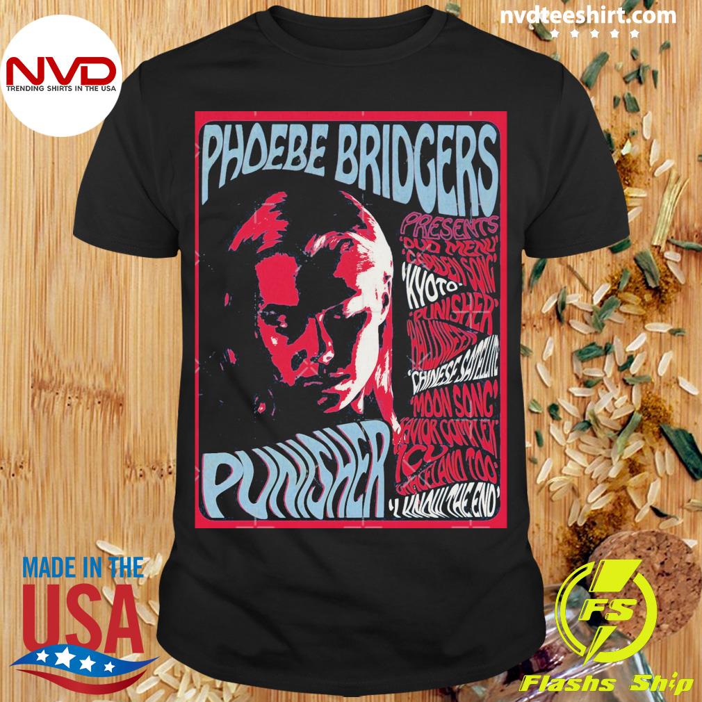 Psychedelic Punisher Phoebe Bridgers Shirt