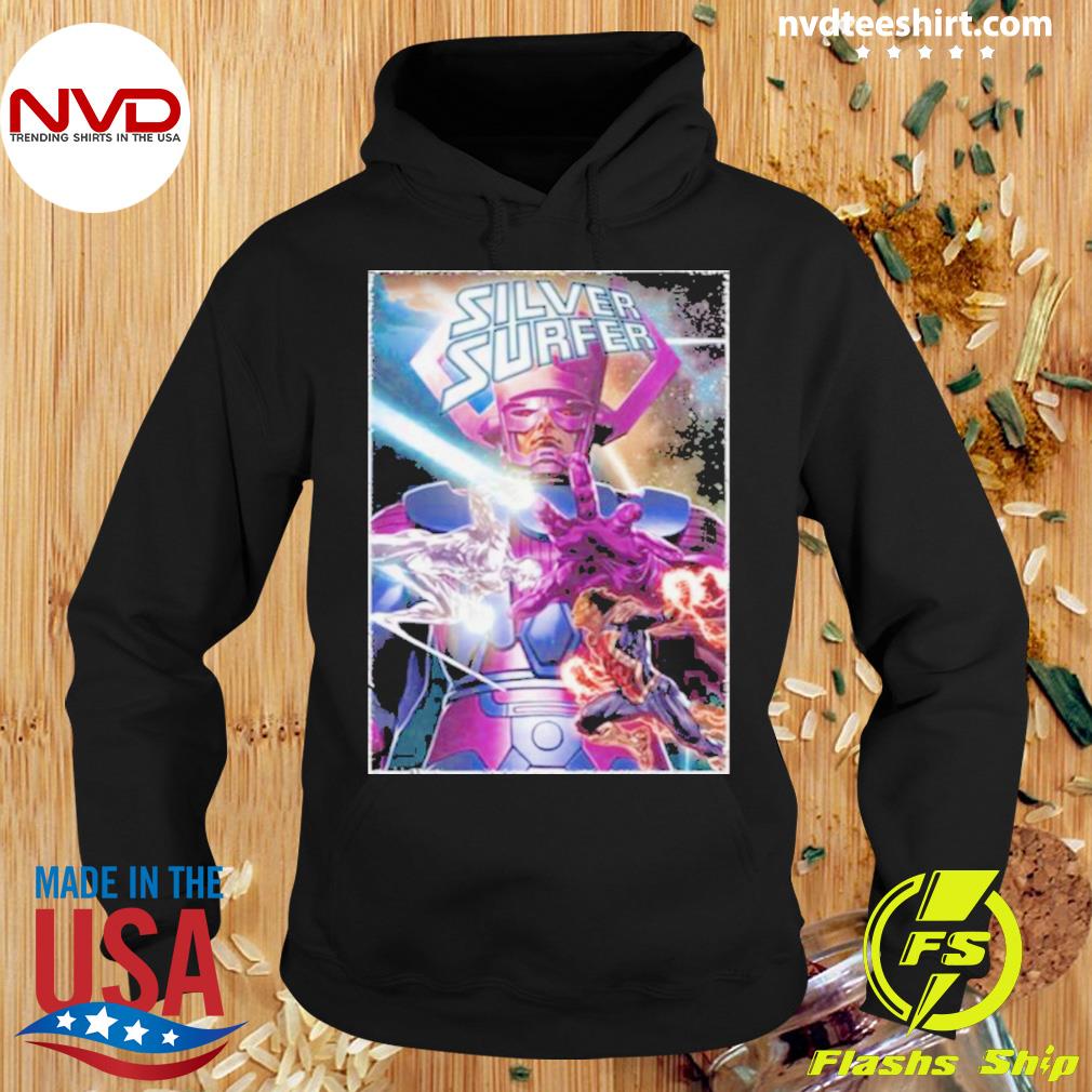 Raining Cats And Dogs Silver Surf Marvel Shirt Hoodie