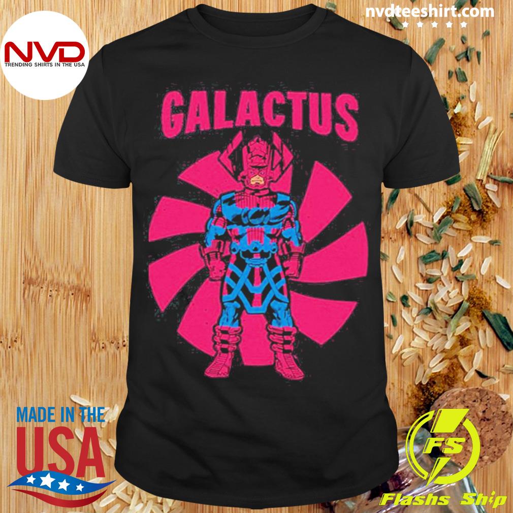 Retro Galactus Marvel Comic Shirt