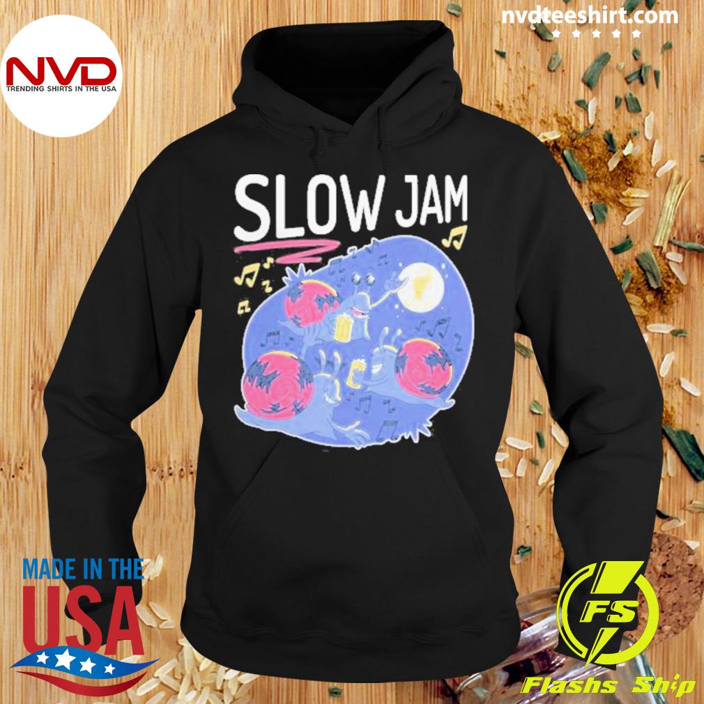 Snail Slow Jam Dj Music Lover Record Shirt Hoodie