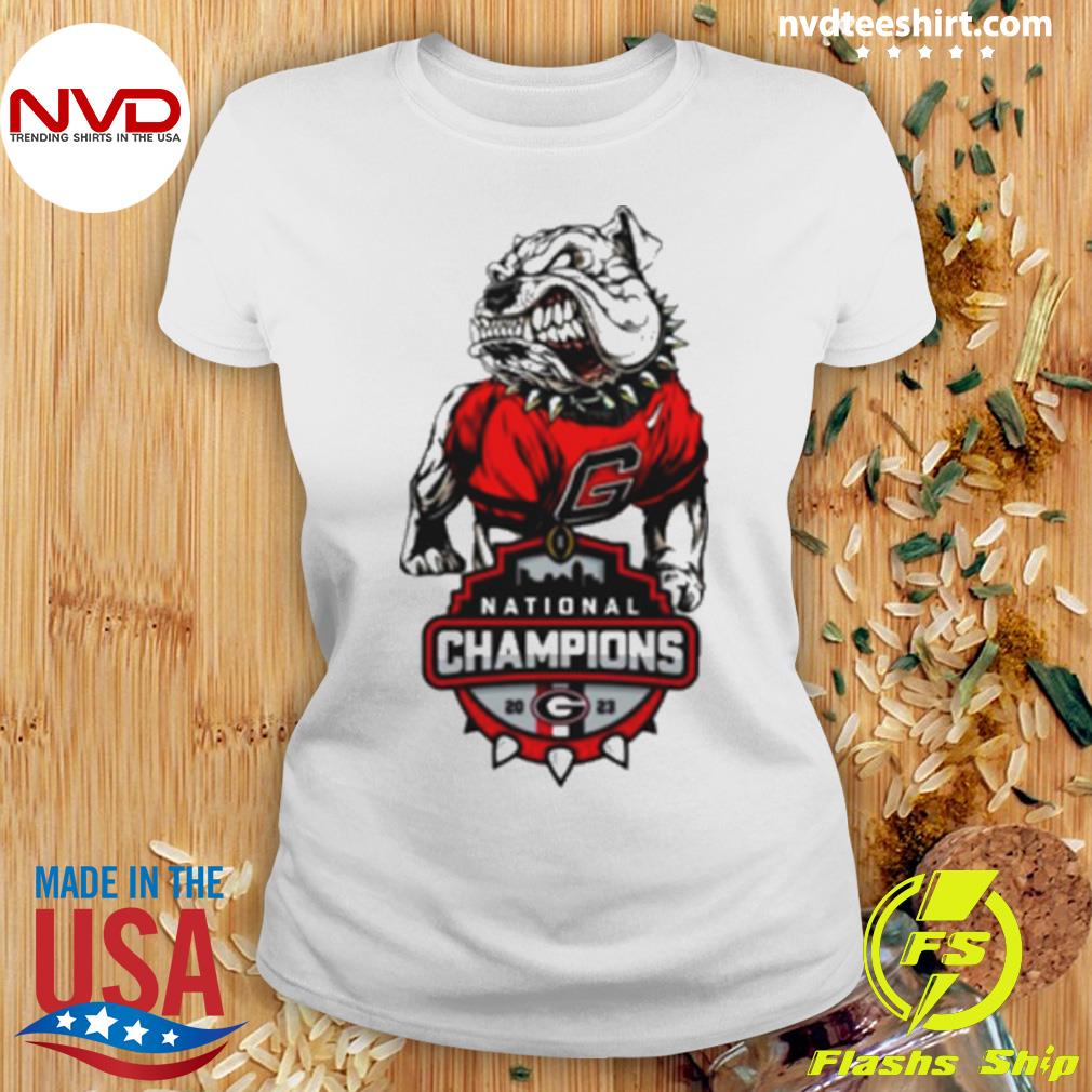 Women's Georgia Bulldogs 2023 Champions Jersey - All Stitched - Vgear