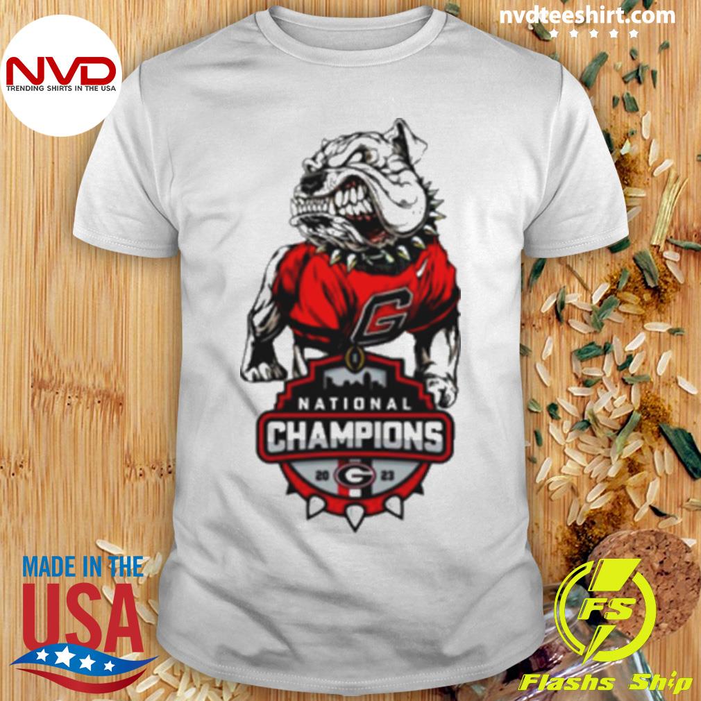 Uga 2023 National Championship Georgia Bulldogs Football Shirt