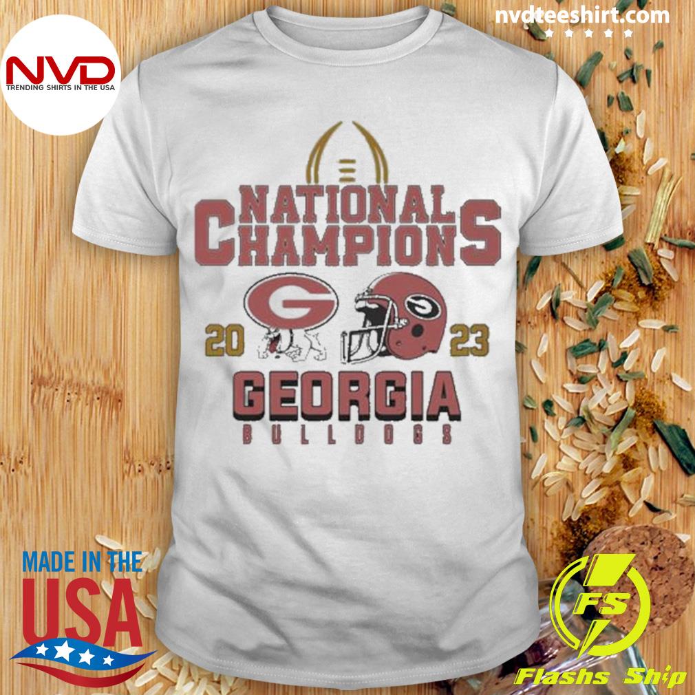 UGA Football National Champions 2023 Georgia Bulldogs Shirt