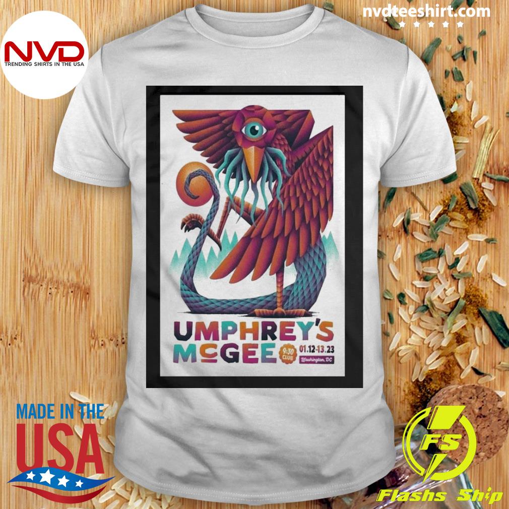 Umphrey’s McGee January 2023 Washington DC Poster Shirt