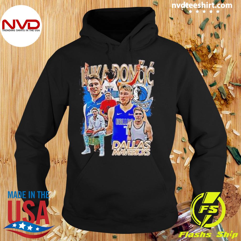 Vintage NBA Dallas Mavericks Luca Doncic Shirt Hoodie