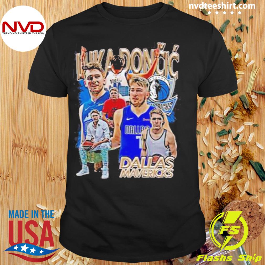Vintage NBA Dallas Mavericks Luca Doncic Shirt