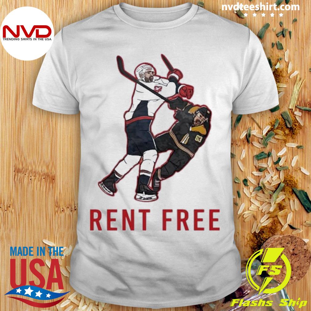 Washington Capitals Tom Wilson Rent Free 43 Shirt