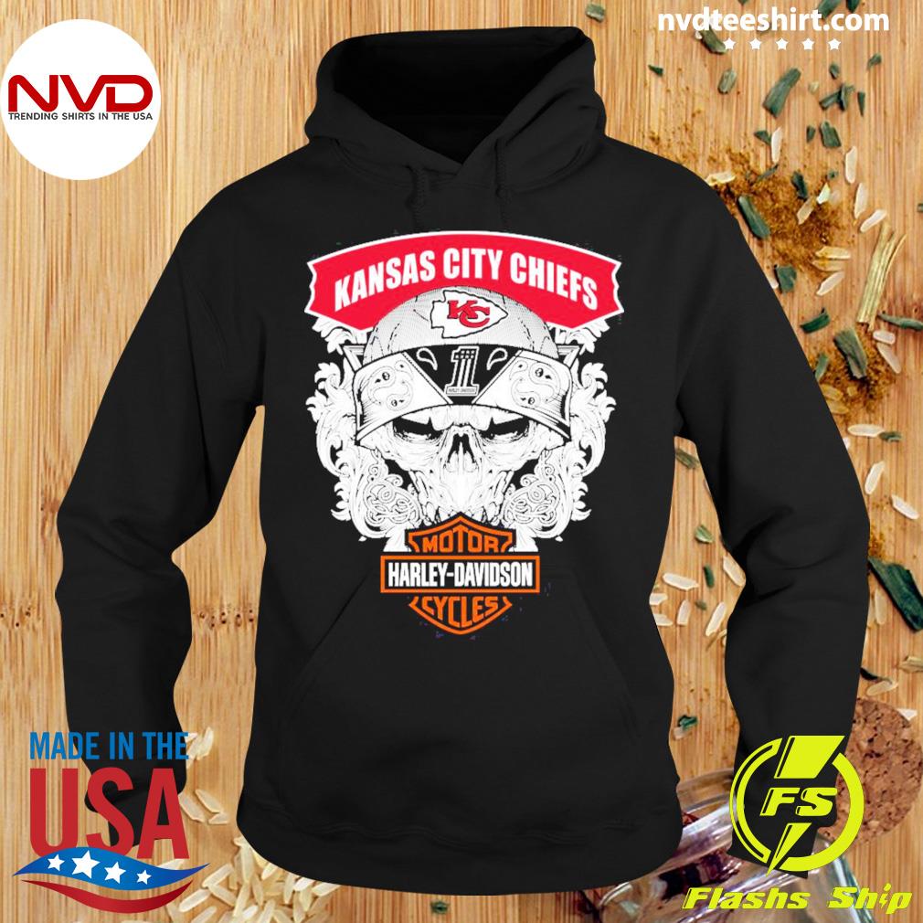 Original Skull Wings Harley-Davidson Motorcycles Kansas City Chiefs NFL  2023 T-Shirt, hoodie, sweater, long sleeve and tank top