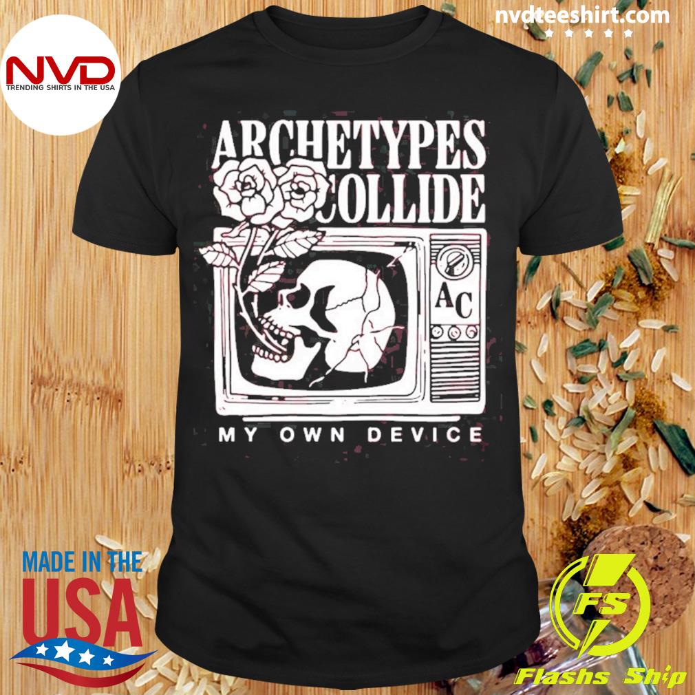 Archetypes Collide My Own Device Tie Dye Shirt