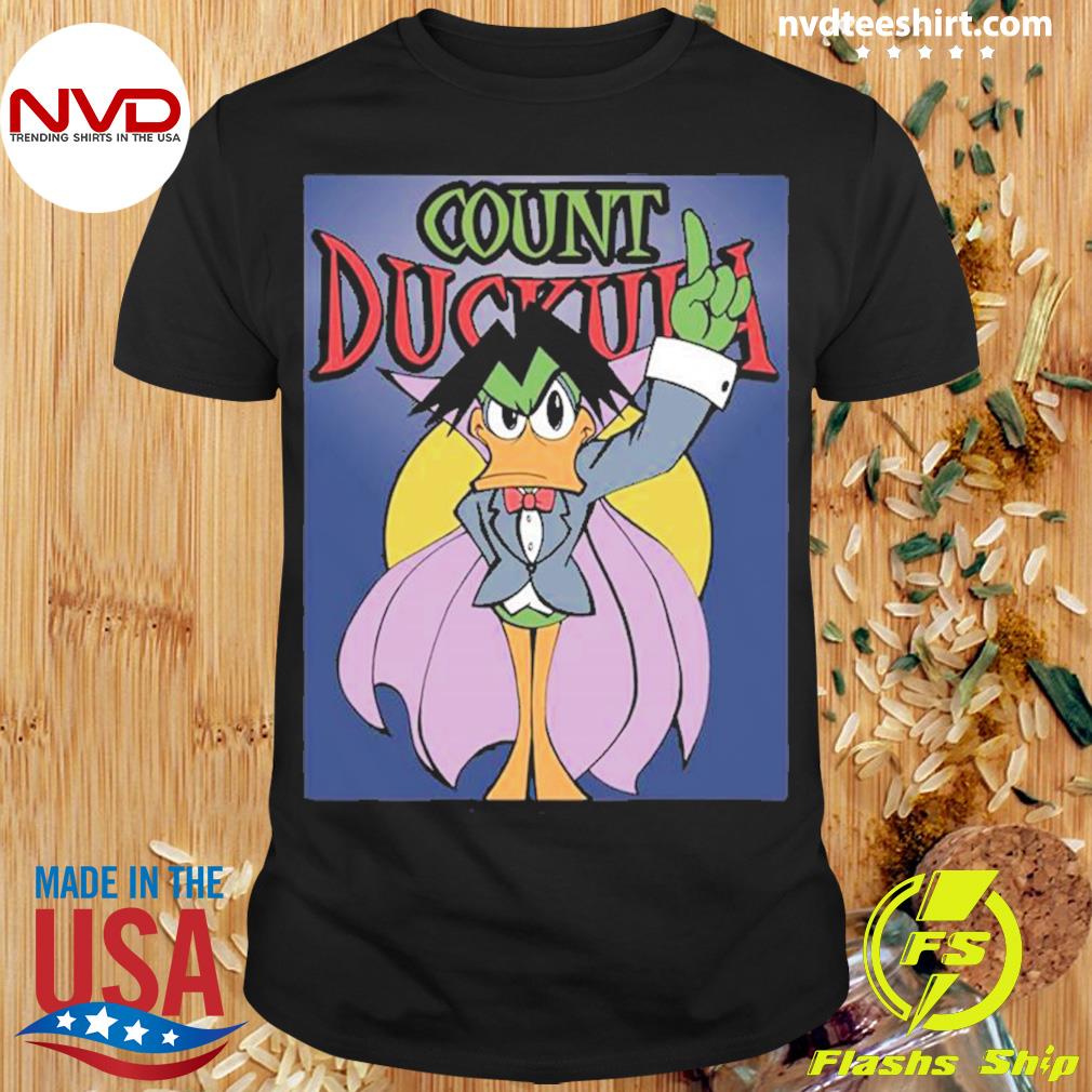 Comic Cover Count Duckula Shirt