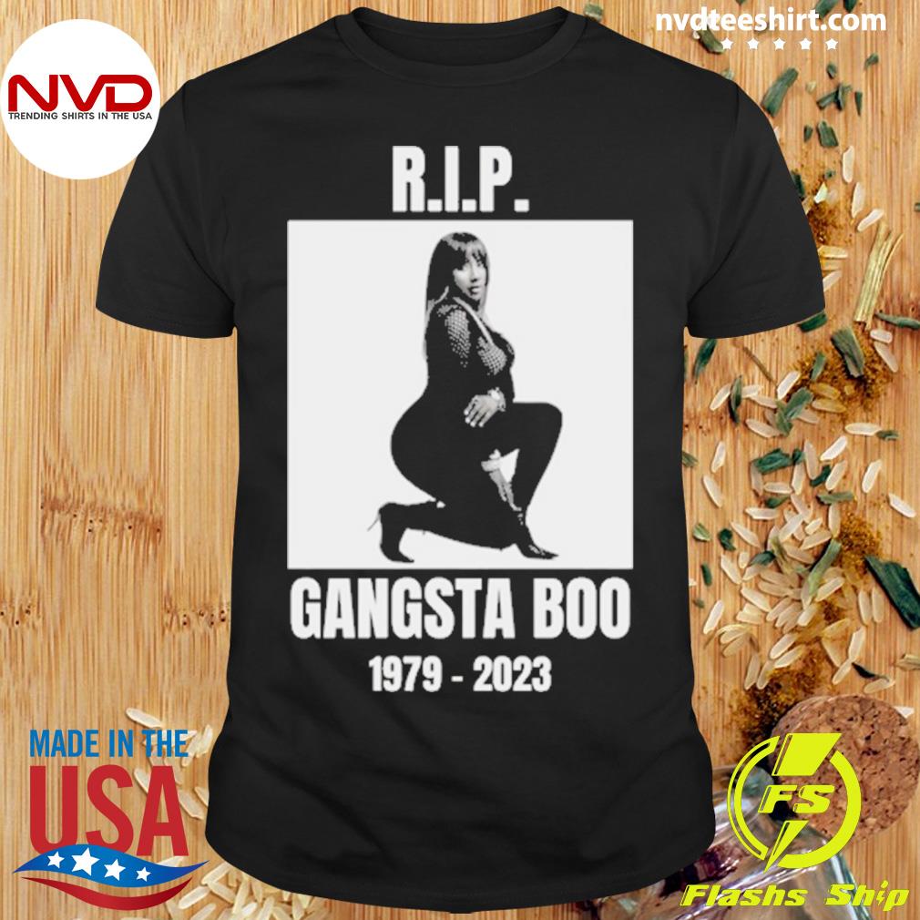 Commemorative Rip 2023 Tribute Memphis Rapper Gangsta Boo Shirt