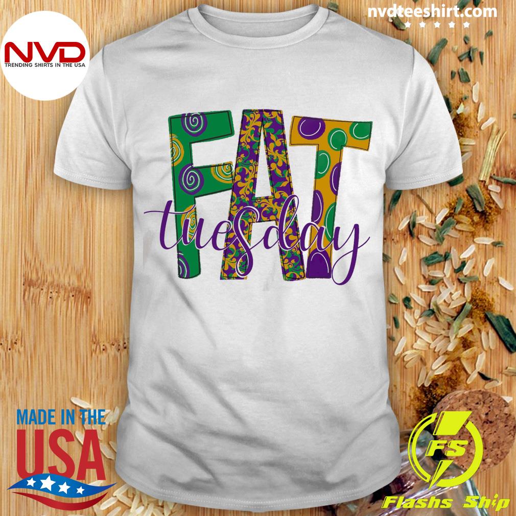 Mardi Gras Shirt, Saints Shirt, Fat Tuesday Shirt, Saints Ne - Inspire  Uplift