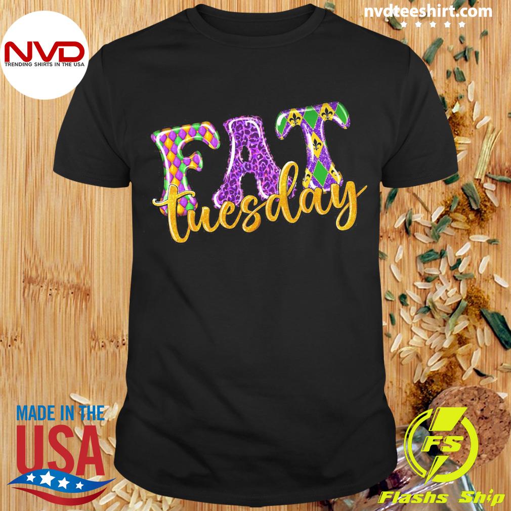 Familyloveshop LLC Mardi Gras T Shirt, Fat Tuesday Shirt, Saints Shirt, Louisiana Shirt, Saints New Orleans Shirt Carnival Party 2023 Shirt, Mardi