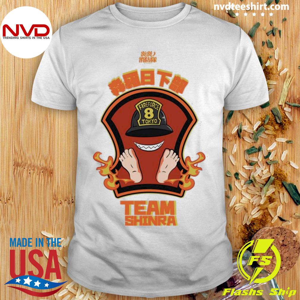 Fire Force Team Shinra Shirt