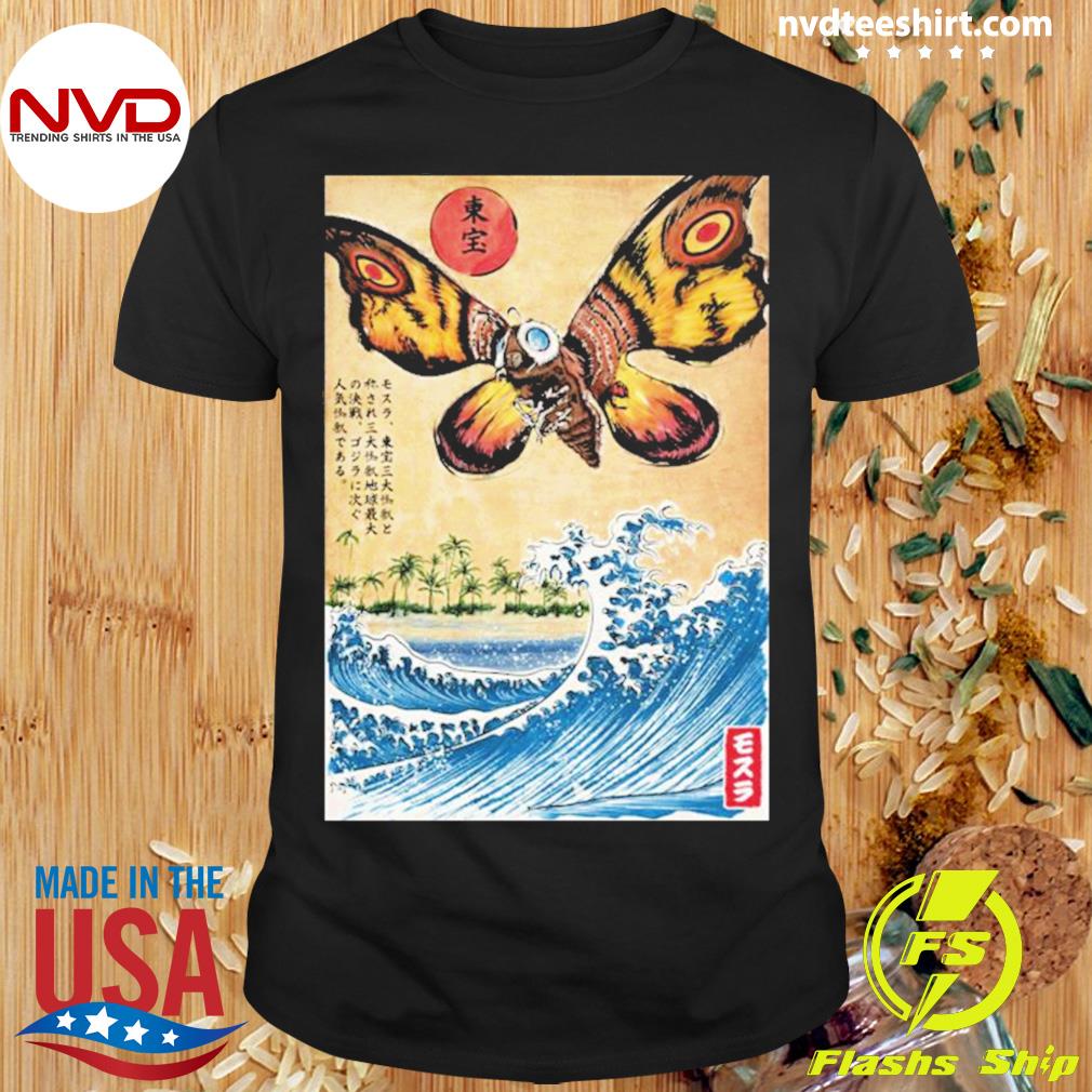 Giant Moth In Japan Shirt