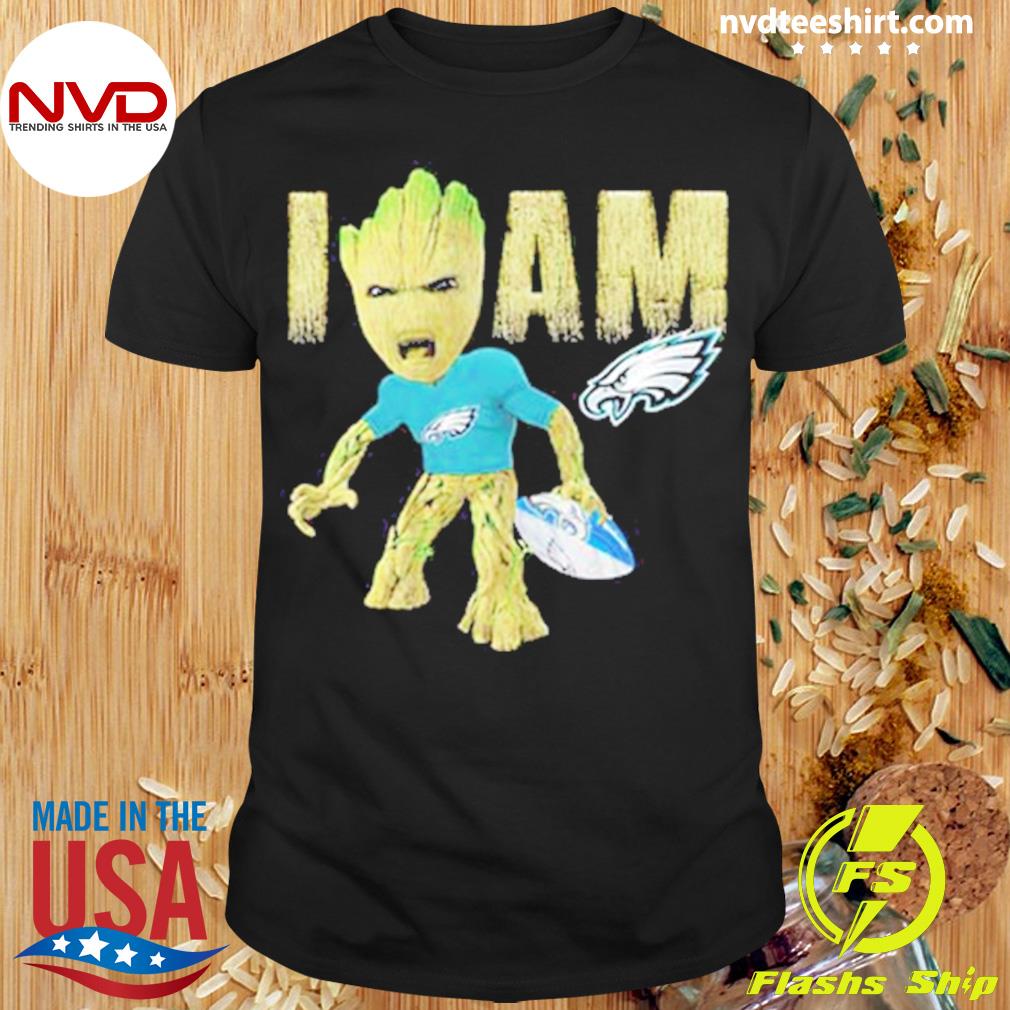 Baby Groot i am Philadelphia Eagles t-shirt by To-Tee Clothing - Issuu