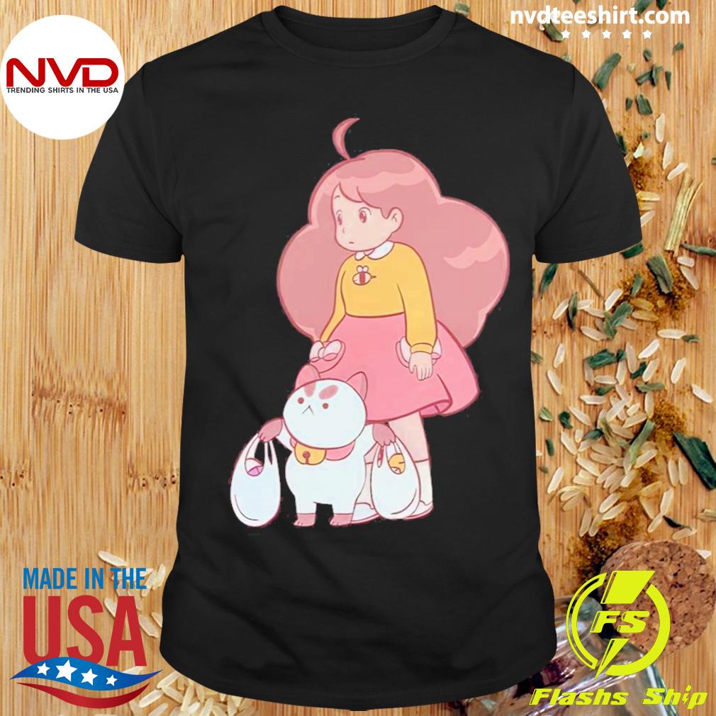 Helping Out Bee And Puppycat Shirt