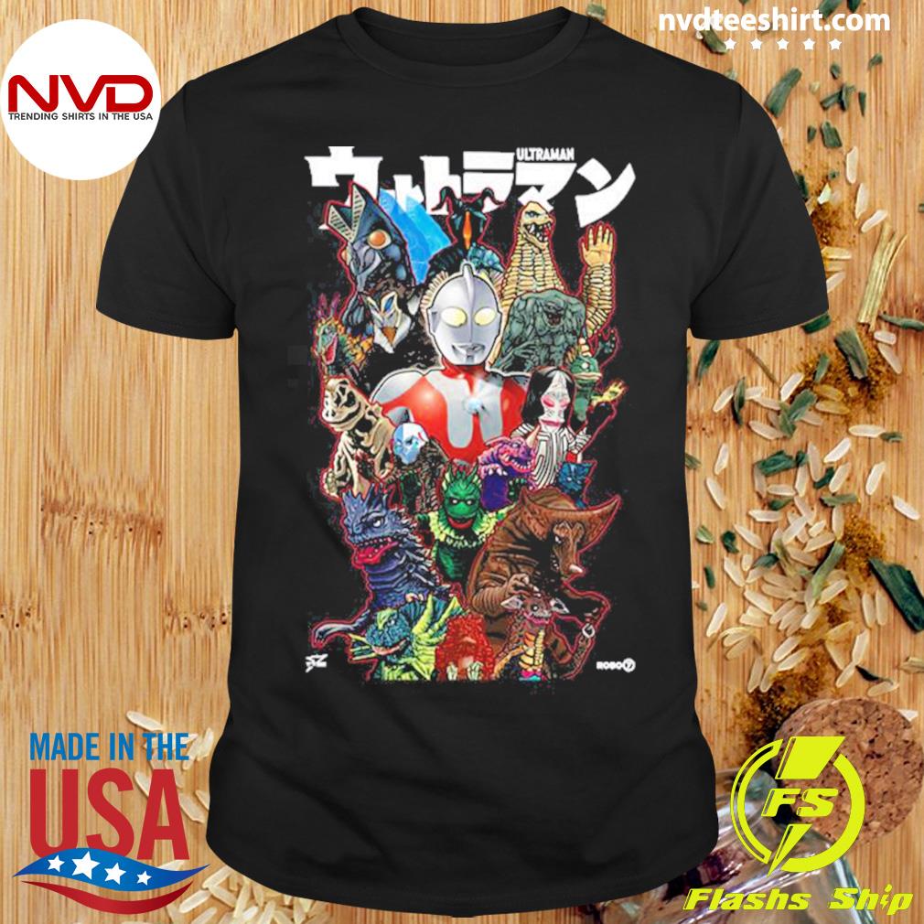 Japan Cartoon Ultraman Shirt