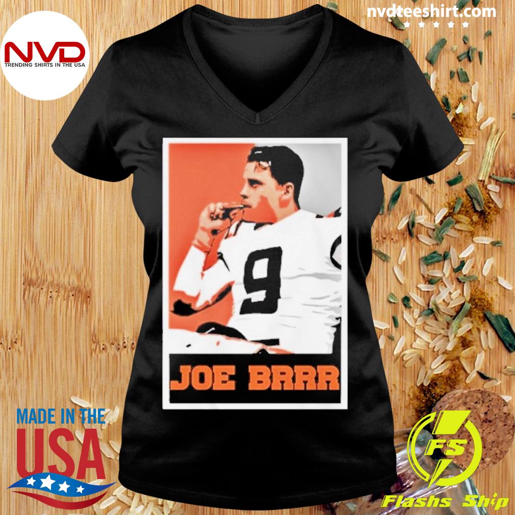 Cincinnati Bengals Joe Burrow Joe Brrr funny shirt, hoodie, sweater, long  sleeve and tank top