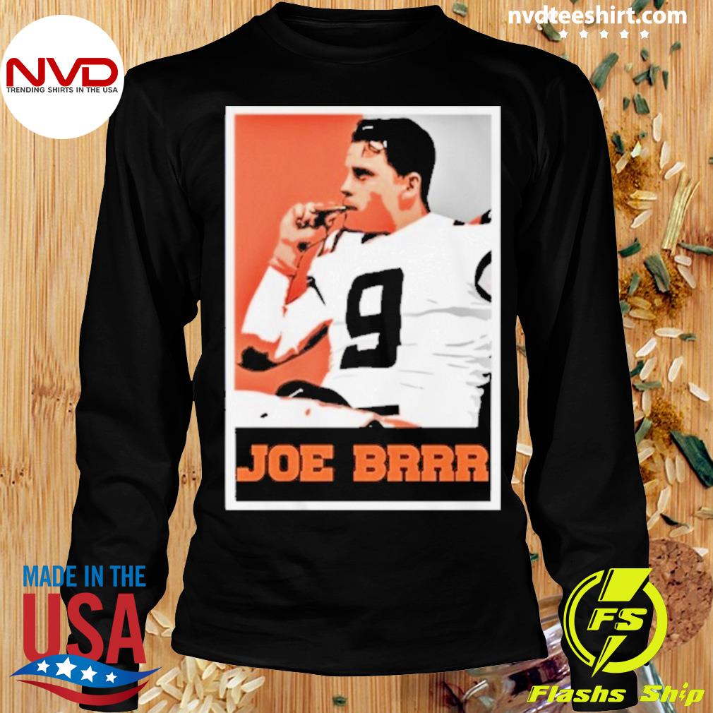 Cincinnati Bengals Joe Burrow Joe Brrr funny shirt, hoodie, sweater, long  sleeve and tank top