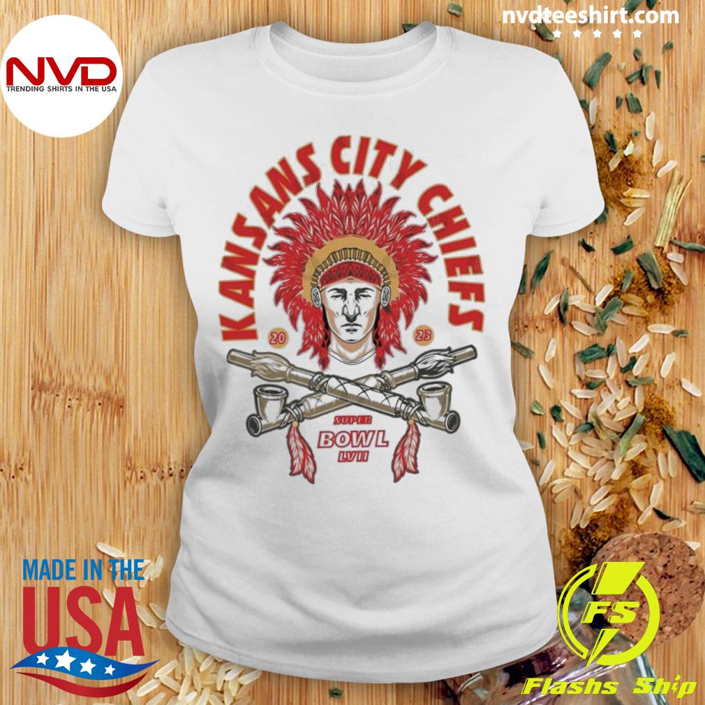 Hot Kansas City Chiefs NFL Super Bowl Championship 2023 Womens Shirt -  Wiseabe Apparels