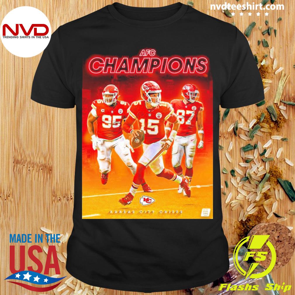 Kansas City Chiefs AFC Champions NFL 2023 Shirt
