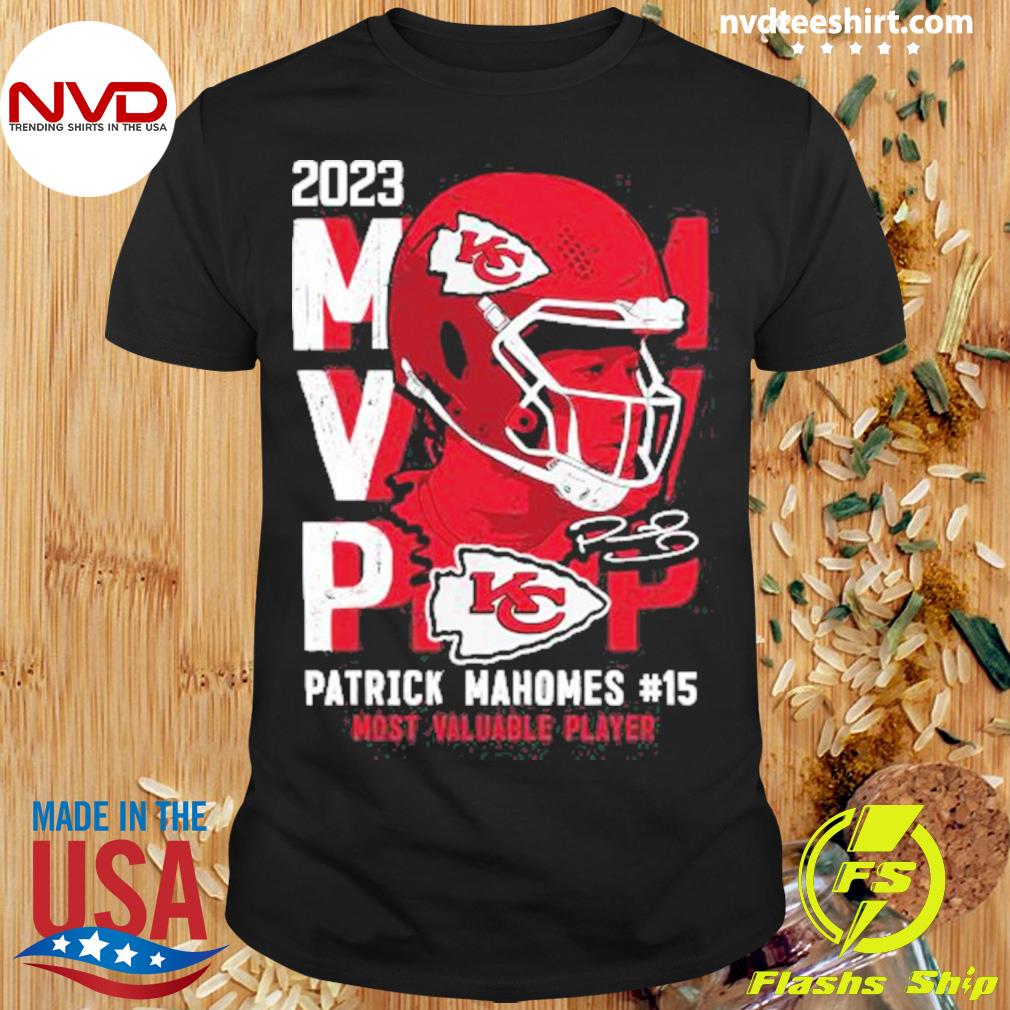 Kansas City Chiefs Patrick Mahomes Mvp 2023 Most Valuable Player Signature Shirt