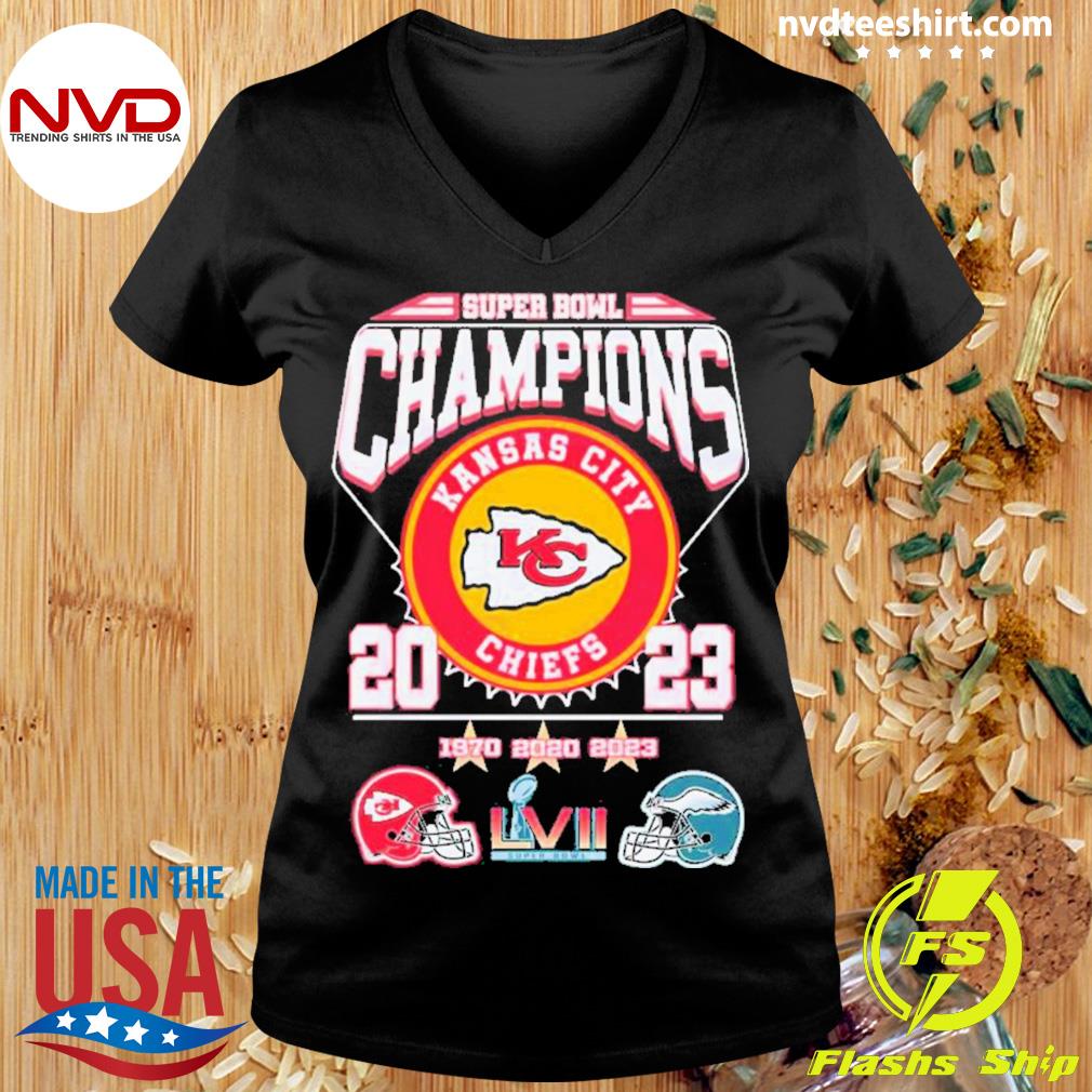 2023 Kansas City Chiefs Road To The Desert Super Bowl Shirt Ladies Tee