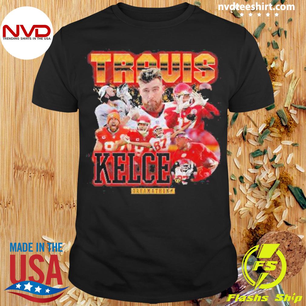 Kansas City Chiefs Travis Kelce Dreamathon 2023 Shirt in 2023