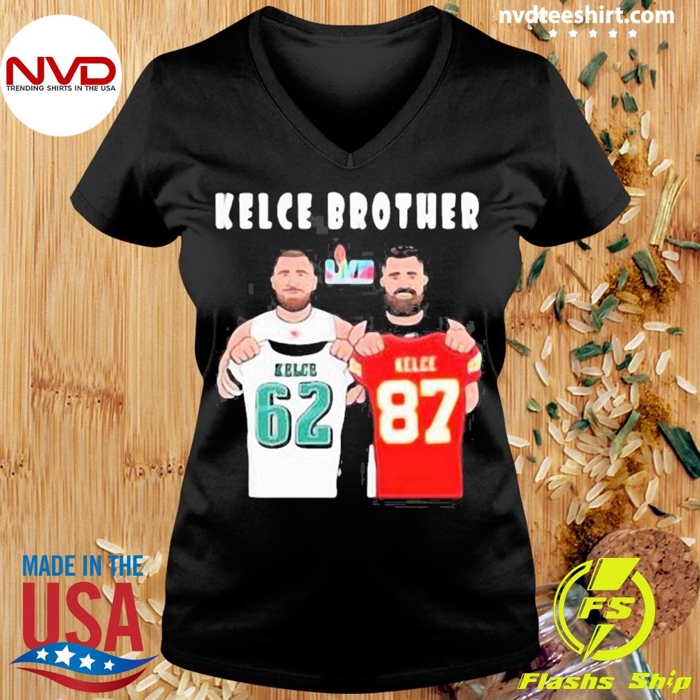 Official Kelce Brothers Jason Kelce Vs Travis Kelce Lvii Super Bowl Matchup  shirt, hoodie, sweater, long sleeve and tank top