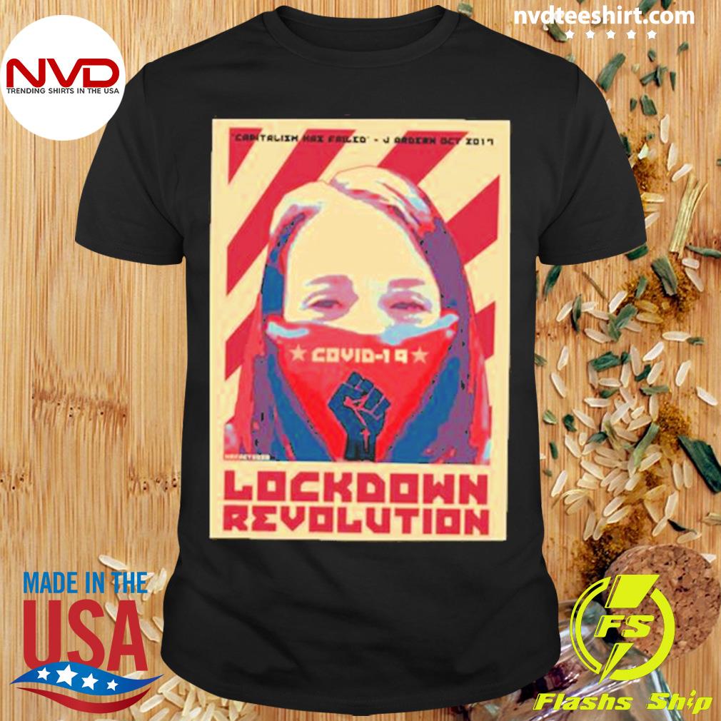 Lockdown Revolution Jacinda Ardern Shirt