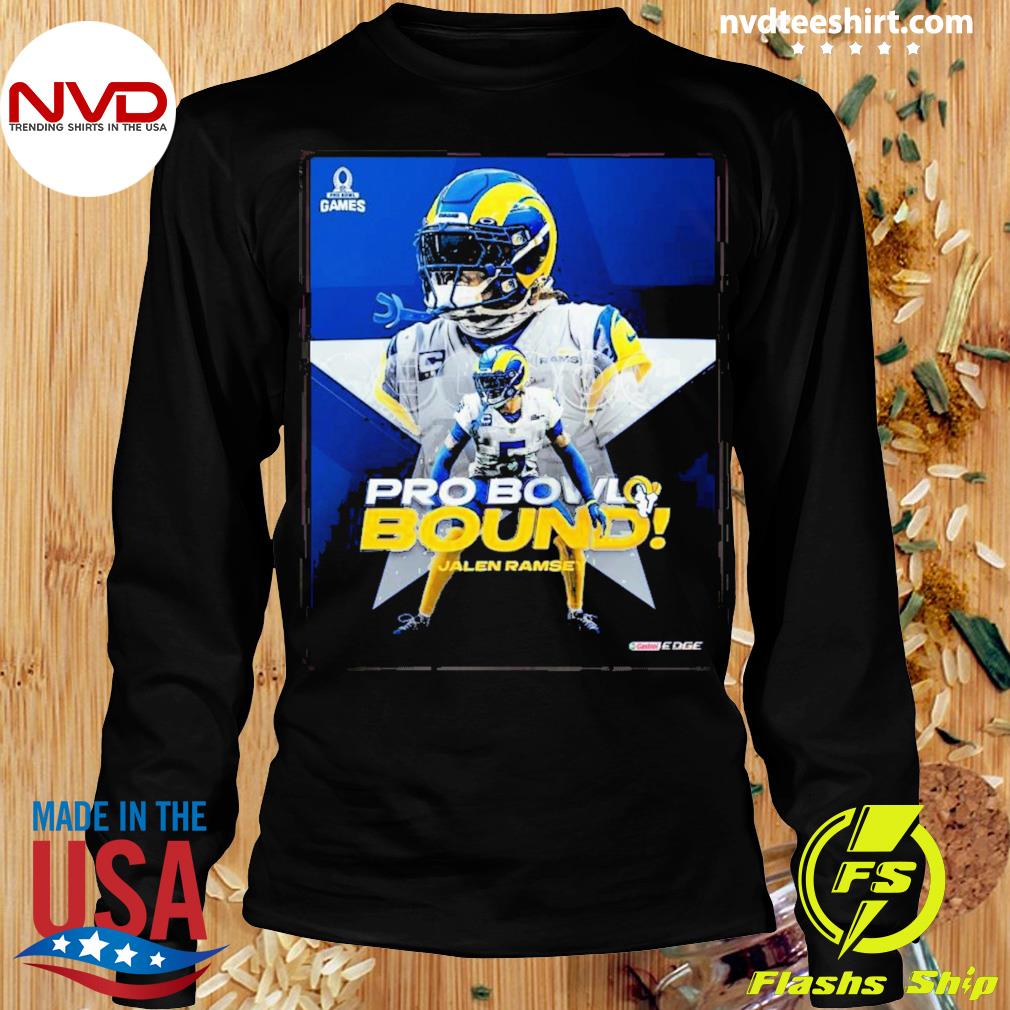 Los Angeles Rams Jalen Ramsey Pro Bowl Bound 2023 Shirt - NVDTeeshirt