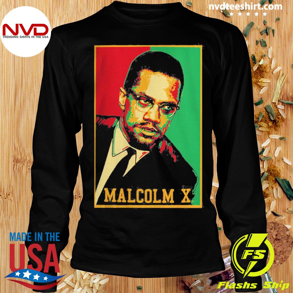 Malcolm x store shirt