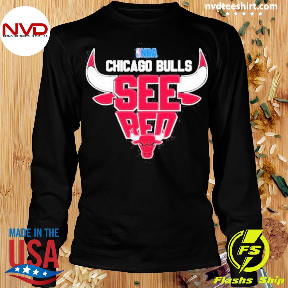NBA Korea Unisex Chicago Bulls 3D Gradation Tee Shirt Violet, Graphic Tees  for Women, KOODING in 2023