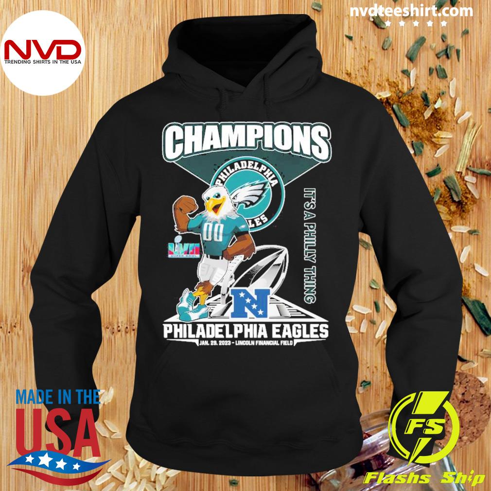 Philadelphia Eagles LVII Super Bowl NFC Champions shirt, hoodie, sweater,  long sleeve and tank top